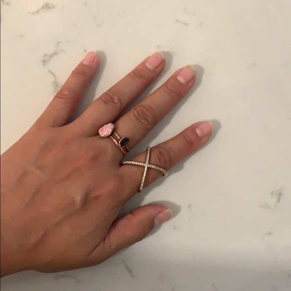 Niayala Cross Diamond Ring - Picture 2 of 3